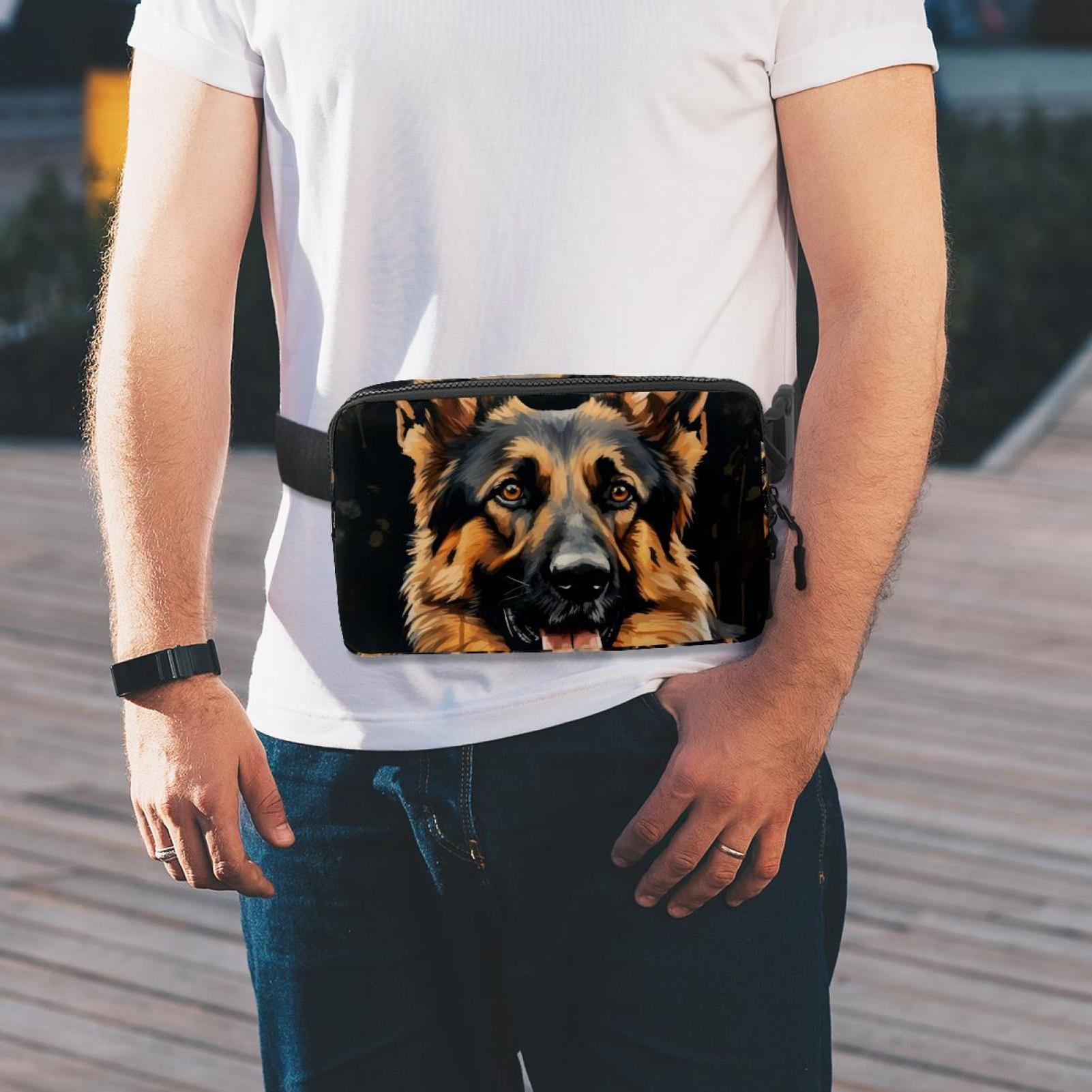 Sheepdog Lightweight Adjustable Waist Pack with Extension Strap for Unisex, Fanny Packs, Fanny Bag