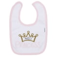 thumbnail image 4 of Organic Cotton Dribbler Bibs, 3pk (Baby Girl), 4 of 4