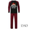 thumbnail image 5 of Odeerbi Matching Family Christmas Pajamas Sets Plaid Sleepwear Mens Xmas Printed Loungewear Tops and Pants Family Matching Jammies Set for Dad, 5 of 7
