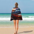 thumbnail image 4 of Flag Of The United States Ultra Fine Fiber Beach Towels for Travel And Quick Drying Absorbent Towels for Swimming, 4 of 7