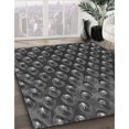 thumbnail image 3 of Ahgly Company Machine Washable Indoor Rectangle Transitional Sonic Silver Gray Area Rugs, 6' x 9', 3 of 7