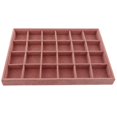 thumbnail image 3 of Bandeja de joyería de terciopelo Salvador 2x Collar Anillos Pendientes 35x24x3cm, 3 of 10
