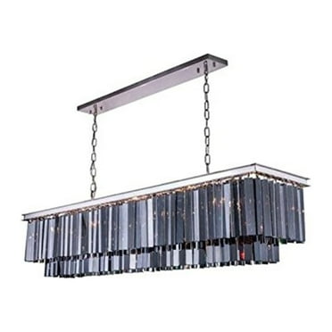 Elegant Lighting Sydney 60" 12 Light Royal Crystal Chandelier