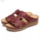 thumbnail image 4 of Las Señoras Zapatos Ortopédicos Sandalias De Dedo Abierto Plataforma De Zapatillas De Verano Playa Abierta Punta Goma Suela Suave, 4 of 4