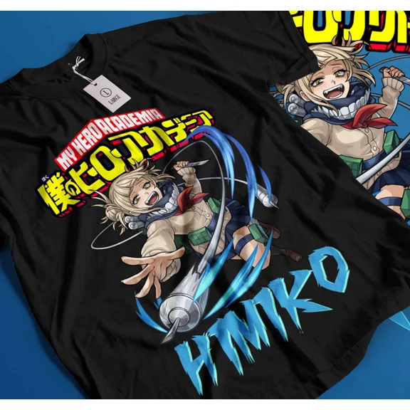 Himiko Toga T-Shirt My Hero Academia Izuku Midoriya Girl Kawaii Shirt Gift 215 | eBay