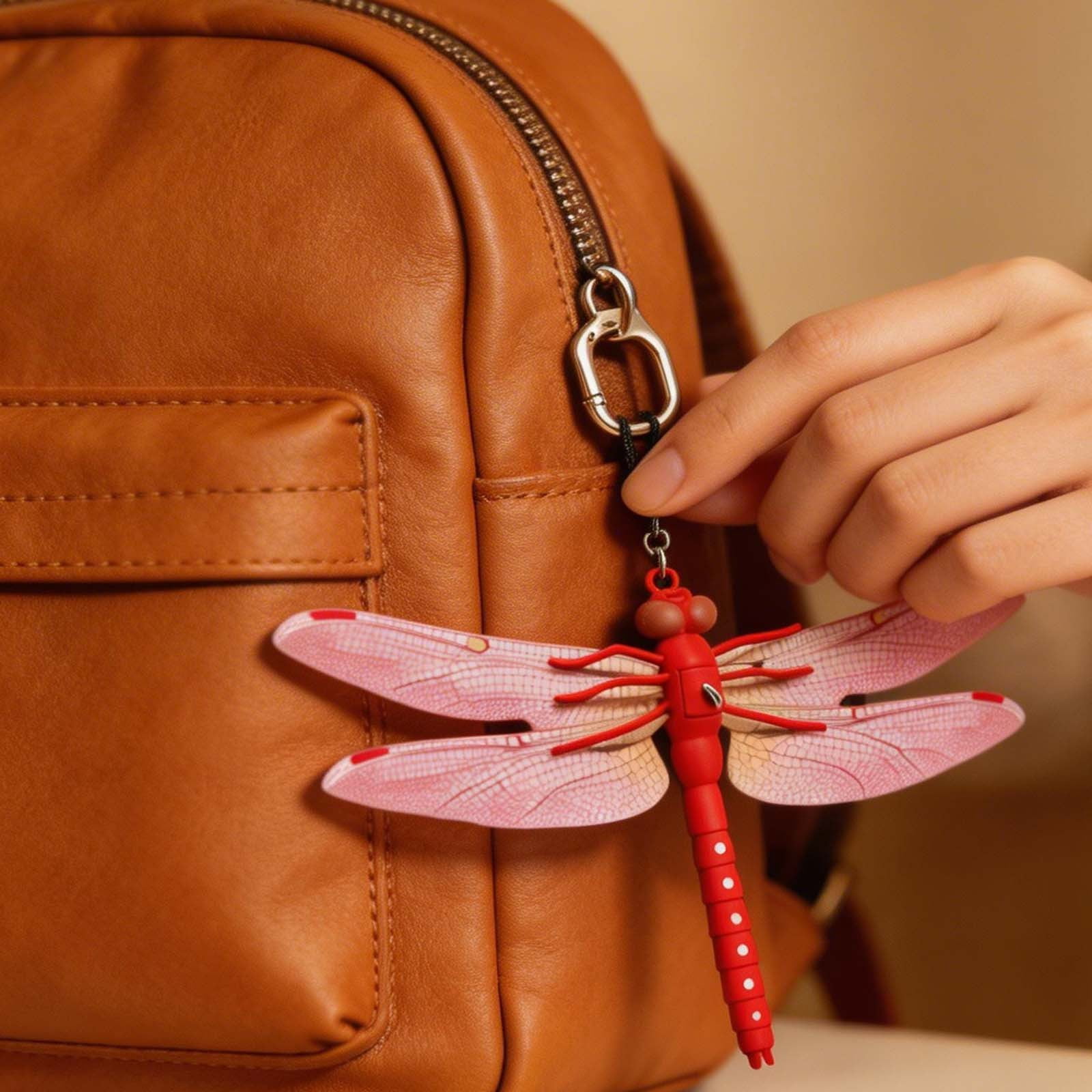 Indoor & Outdoor Fake Dragonfly Clip,Dragonfly Clip Bug Repellent, 3D Dragon Fly Garden Stakes & Hat Simulation Decor, Garden Bird and Fly Scare Devices