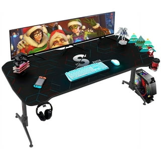   Basics Height-Adjustable Gaming Desk with
