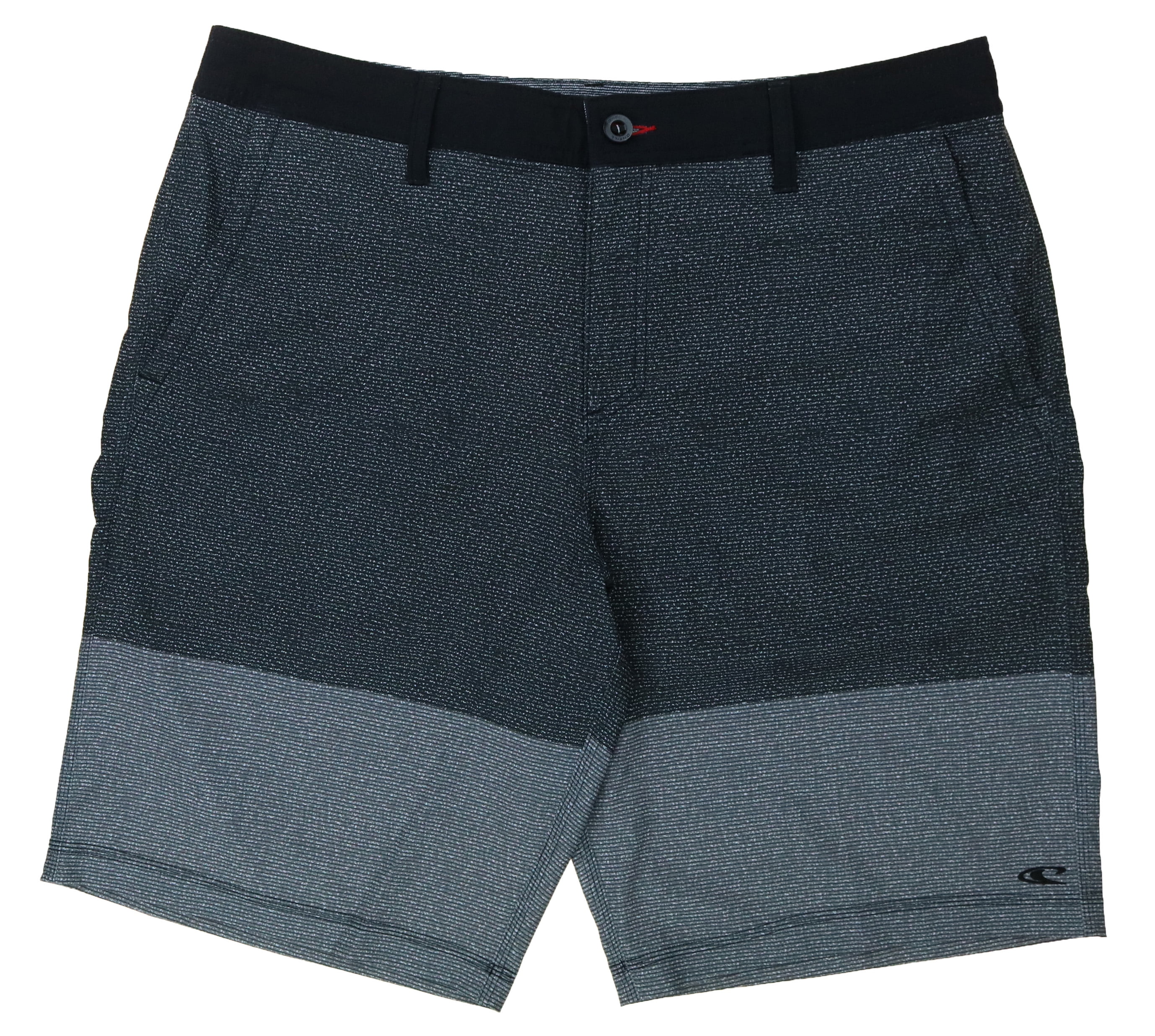 Oneill Mens Riley Hybrid Board Shorts (Grey Noise, 34)