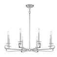 thumbnail image 3 of Savoy House 1-2451-8-109 Torino 8 Light Chandelier in Polished Nickel (34" W x 9"H), 3 of 6