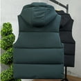 thumbnail image 3 of Men's Lightweight Puffer Vest Quilted Sleeveless Jacket Full-Zip Insulated Outerwear with Pockets, 3 of 4