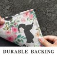 thumbnail image 6 of Husky Dog Flower Floral Door Rugs,Washable Non Slip Door Mats Indoor,Decorative Door Mats,Entry Mat Indoor for Entrance,Bedroom,Kitchen,Bathroom,17"x30", 6 of 6
