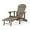 Gray, variant on Glavbiku Soild Wood Reclining Adirondack Chair,Outdoor Chairs with Footrest,Natural