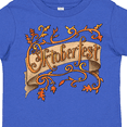 thumbnail image 4 of Inktastic Oktoberfest Banner with Orange Autumn Leaves Boys or Girls Toddler T-Shirt, 4 of 5
