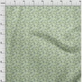 thumbnail image 4 of oneOone Rayon Light Green Fabric Floral Sewing Craft Projects Fabric Prints By Yard 56 Inch Wide, 4 of 4