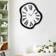 thumbnail image 3 of Reloj de pared interior Relojes distorsionados Acrílico Lujo Divertido Único Creativo Reloj de pared distorsionado para Tienda de escritorio, 3 of 7