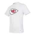 thumbnail image 4 of NFL Playera Aficionado Básica Kansas City Chiefs Blanco para Hombre, Talla Chica, 4 of 9