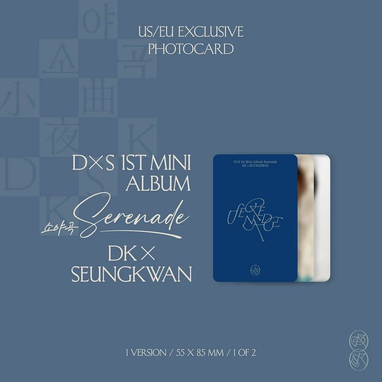 DxS (SEVENTEEN) - DxS 1st Mini Album 'Serenade' (BLUE Ver