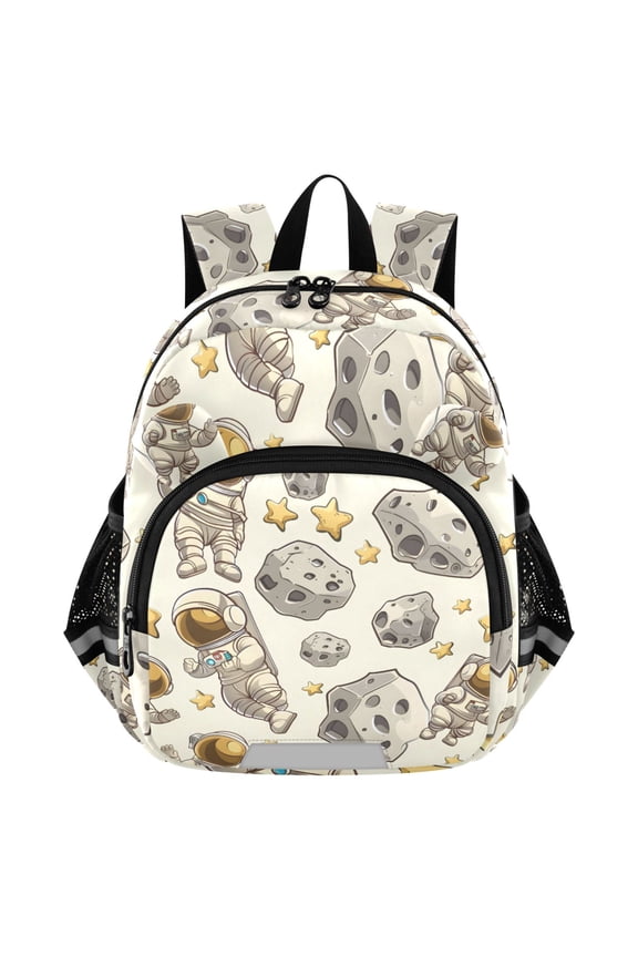 Cartoon Astronaut Mini Backpack School Bookbag Age 3-7 Medium