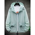 thumbnail image 7 of Summer Ultra-Light Skin Coats Men Multi-Pockets Sun Protection UV Proof Jackets 8XL Plus Size Hooded Windbreaker Men Clothing, 7 of 7