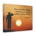 thumbnail image 6 of Scripture Walls  Good Soldier 2 Timothy 2:3 Bible Verse Canvas Christian Wall Art Ready to Hang Unframed, 6 of 17