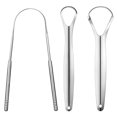 thumbnail image 1 of Set de 3 raspadores de lengua de acero inoxidable YLYL, 1 of 6