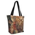thumbnail image 2 of Fotbe Majestic Cosmic Lion Pattern Beach Tote,Shoulder Handbag,Spacious Tote Bag,Lightweight Travel Bag,Versatile Shopping Bag, 2 of 9