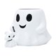 thumbnail image 2 of Jarrón de flores con forma de cubo y fantasma de Halloween, soporte para bolígrafos, maceta de resina para balcón y hogar Sin flores, 2 of 8