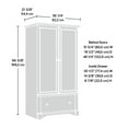thumbnail image 2 of Sauder Palladia® Armoire, Select Cherry, 411843, 2 of 5