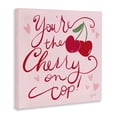 thumbnail image 2 of Stupell Industries Cottage You're The Cherry On Top Canvas Art, 17 x 17, by Lucille Price, 2 of 7