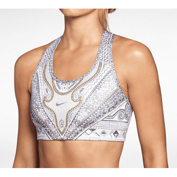 Nike Womens Pro Arctic Monarch Sports Bra Size XS