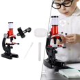 thumbnail image 4 of LOVIVER Kit de Microscope 100X 400X 1200X Explorez Microcosmes Jouet Éducatif, 4 of 8
