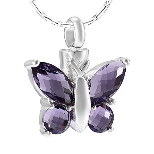 Epicamlv Kay Jewelers Purple Butterfly Necklace Constant Life