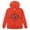 Bright orange, variant on Disney Percy Jackson and the Olympians Annabeth Chase Grover Underwood Camp Half-Blood Fleece Zip Up Hoodie Adult