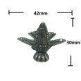 thumbnail image 4 of 12pcs Antique Bronze Box Legs Feet Corner Protector Decorative Jewelry Gift Box, 4 of 6