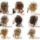 thumbnail image 2 of Bollo de pelo sintético natural XianweiShao Voluminous Scrunchie Moño de pelo desordenado, 2 of 5