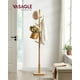 thumbnail image 2 of Perchero VASAGLE de madera maciza independiente con 8 ganchos, color beige, 2 of 6