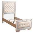 thumbnail image 5 of Glory Furniture Hollywood Hills Twin Panel Bed in Pearl, 5 of 8