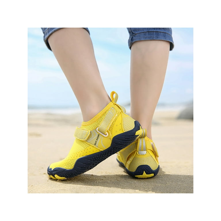 Yellow swim shoes sale