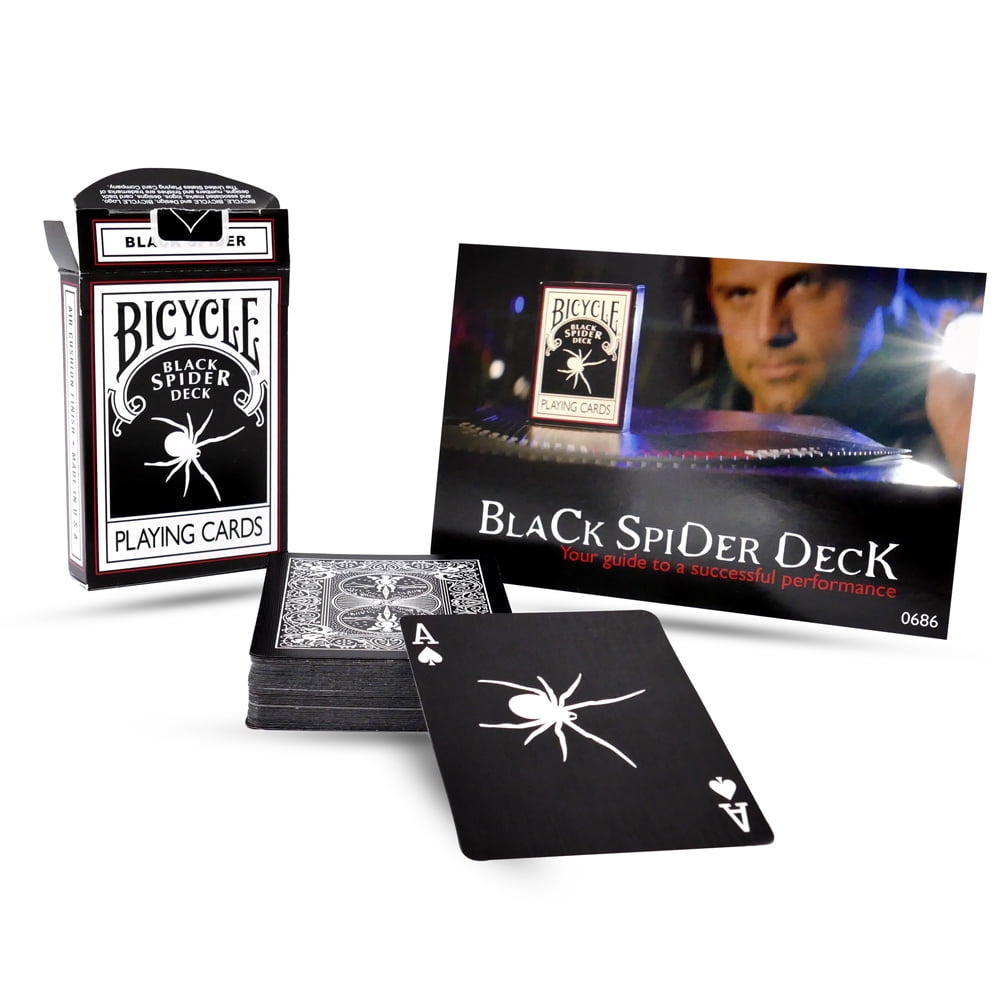 Bicycle Black Spider Deck Premium Playing Cards Djibouti Ubuy