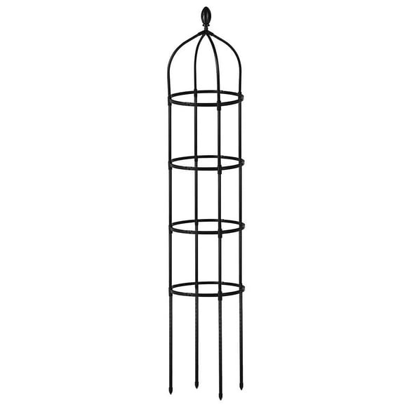 Garden Obelisk Trellis for Climbing Plants Outdoor Rose Bush round Trellis