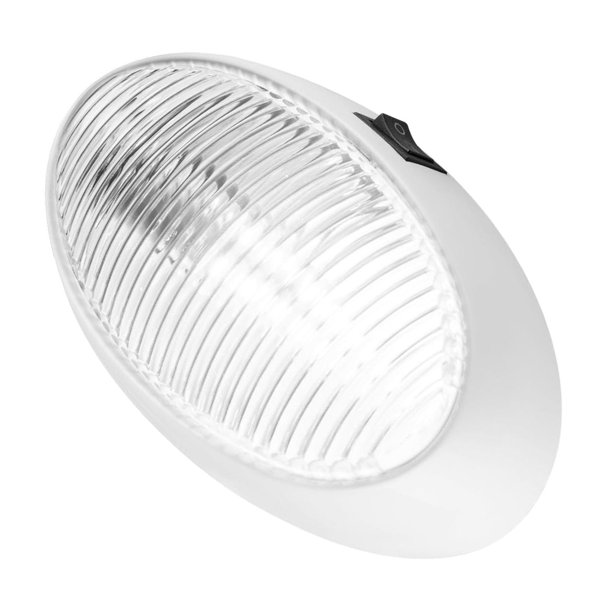 Luz de yates LED Luz de reemplazo de 12 V para yates fácil instalación oval Luz blanca