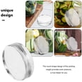 thumbnail image 3 of DEEPCRAFF Home Kitchen Glass Fermenting Weight Clear Round Shape for Pickling Vegetables and Sauces, 3 of 8