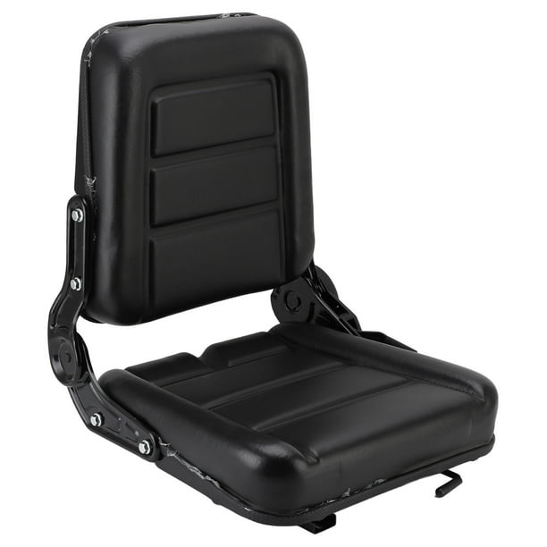 Asiento Para Carretilla Elevadora, Esquinas Curvas Redondeadas Fácil Instalación Compatibilidad Versátil Asiento De Tractor Transpirable Para Vehículos Agrícolas