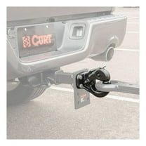 CURT 48205 Pintle Hook Hitch 10,000 lbs, Fits 2-1/2 to 3-Inch Lunette Ring, Mount Required