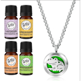 thumbnail image 3 of Wild Essentials Happy Frog Essential Oil Diffuser Necklace Gift Set Includes Aromatherapy Pendant, 24" Stainless Steel Chain, Refill Pads and 100% Pure Oils (Lavender, Lemongrass, Orange, Peppermint), 3 of 6