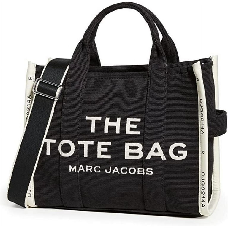 Marc Jacobs Women's The Jacquard Medium Black Tote Bag Black