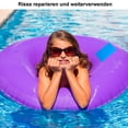 thumbnail image 4 of Patch de Réparation en Vinyle pour Piscine Autocollant Patch de Réparation en Vinyle PVC Kit de Réparation en Plastique pour Piscines Bateau Gonflable (10*4 Pouces, 6 Pcs), 4 of 5