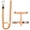 Orange, variant on Pet Life ® 'Escapade' Outdoor Series 2-in-1 Convertible Dog Leash and Harness
