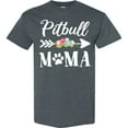 thumbnail image 3 of Inktastic Pitbull Mama with Arrow and Flowers T-Shirt, 3 of 5