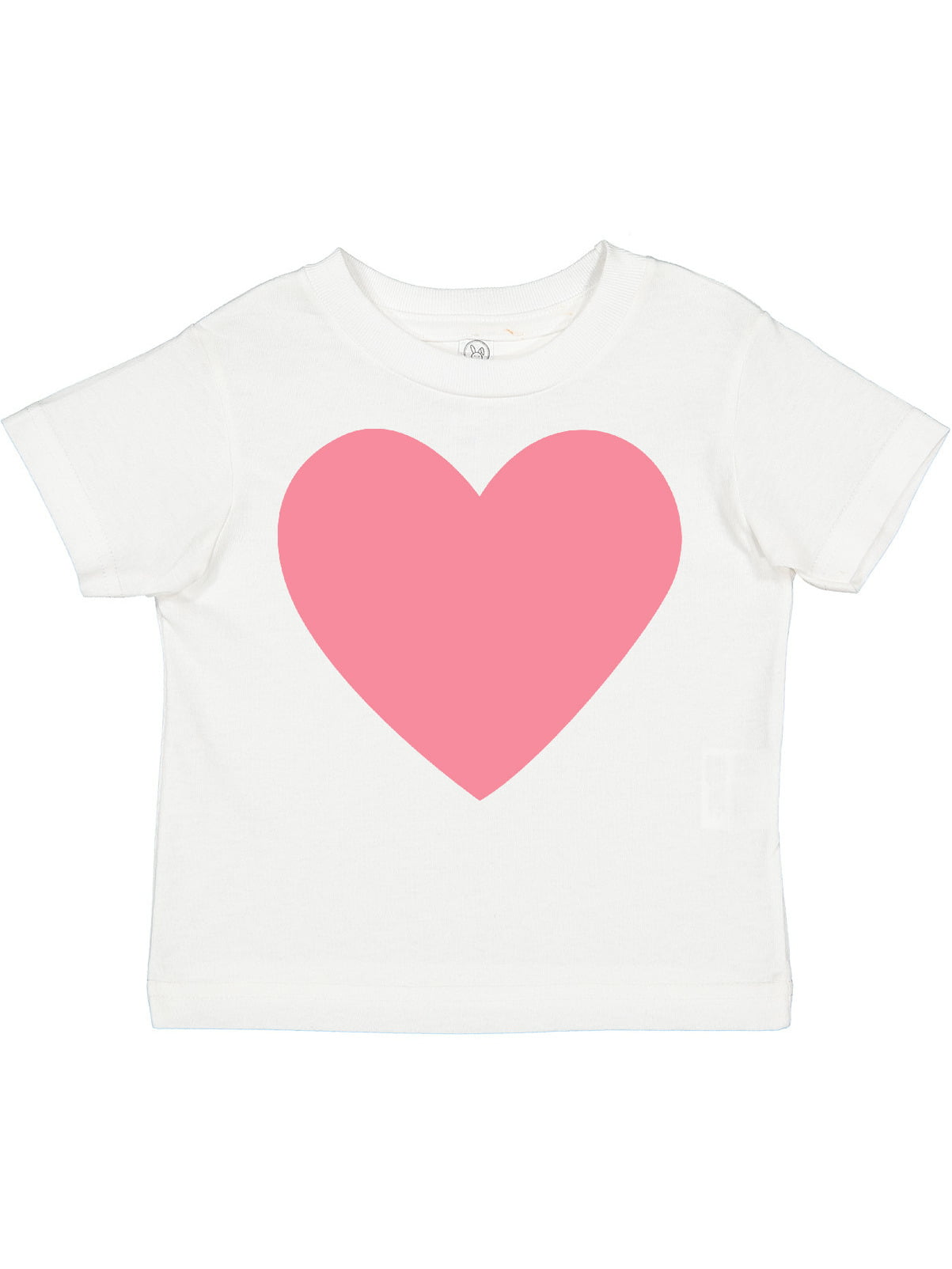 TooLoud Big Pink Heart Valentines Day Infant T-Shirt